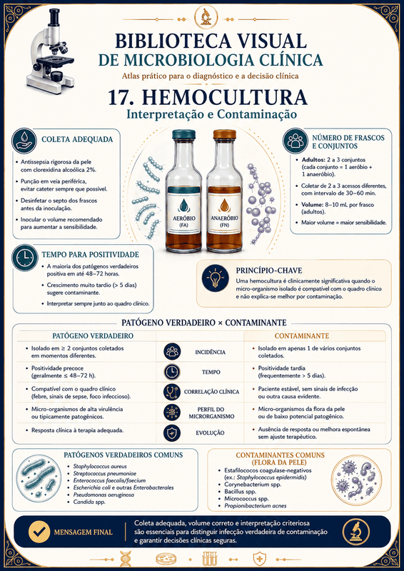 Hemocultivo: interpretación y contaminación