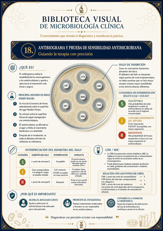 Antibiograma y prueba de sensibilidad