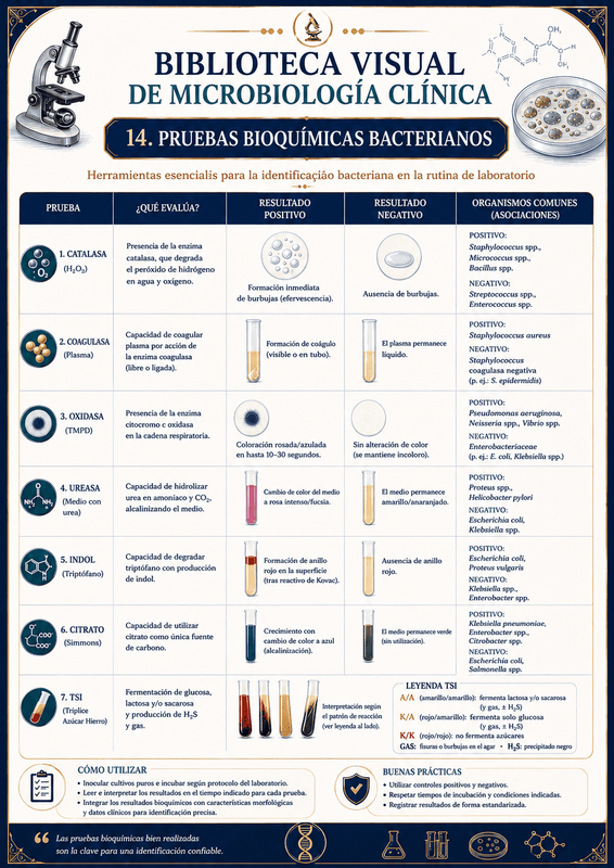 Pruebas bioquímicas bacterianas